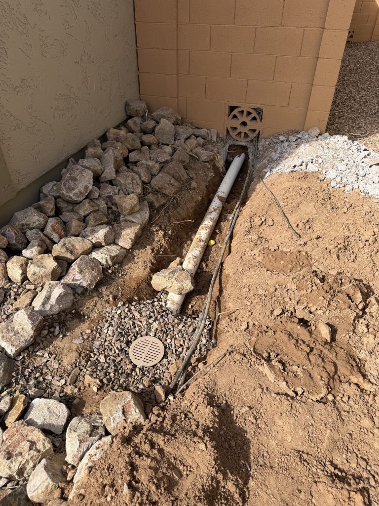 drainage and grading Chandler, Arizona