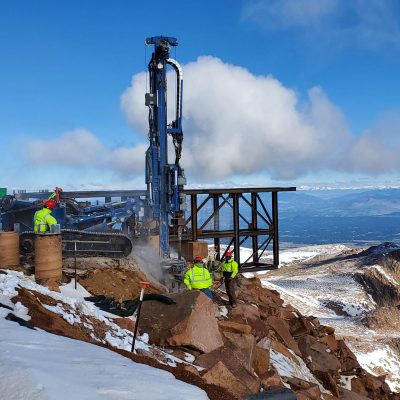 Top of Pikes Peak, CO